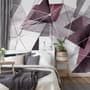 Modern Geometric Triangle Art Wallpaper Mural