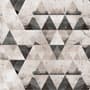 Geometric Dark Trigon Pattern Wallpaper Mural