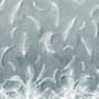 Vintage White Feather Pattern Wallpaper Mural
