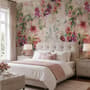Vintage Flower Bouquet Wallpaper Mural