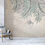Hanging Soft Leaves Art Wallpaper Mural