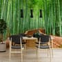 Bamboo Forest Oasis Wallpaper Mural