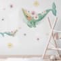 Kids Cute Whale Sea Animals Wall Decal Sticker