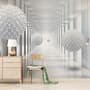3D Look Abstract Corridor Wallpaper Mural