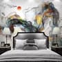 Watercolor Colorful Abstract Smoke Wallpaper Mural