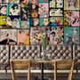 Comic Pop Art Faces Wallpaper Mural