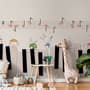 Cartoon Piano with Rabbits Wallpaper Mural