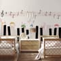Cartoon Piano with Rabbits Wallpaper Mural