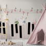 Cartoon Piano with Rabbits Wallpaper Mural