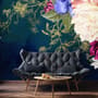 Vintage Floral Art Wallpaper Mural