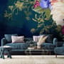 Vintage Floral Art Wallpaper Mural