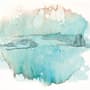 Abstract Splash Art Wallpaper Mural