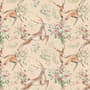 Nursery Vintage Floral with Deer Wallpaper Mural