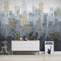 City Silhouette Wallpaper Mural