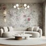Vintage Floral Wallpaper Mural