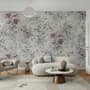 Vintage Floral Wallpaper Mural