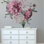 3D Dutch Floral Peony Flower Bouqet Wall Decal Sticker