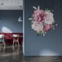 3D Dutch Floral Peony Flower Bouqet Wall Decal Sticker