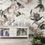 Dutch Pink Peony Floral Wallpaper Mural