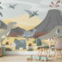 Kids Soft Dinosaurs Wallpaper Mural