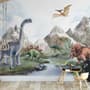 Kids Softs Dinosaur Jurassic World Wallpaper Mural