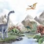 Kids Softs Dinosaur Jurassic World Wallpaper Mural