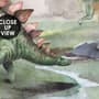 Kids Softs Dinosaur Jurassic World Wallpaper Mural