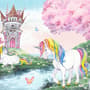 Kids Magical Unicorn Forest Wallpaper Mural