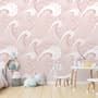 Kids Ocean Wave Pattern Wallpaper Mural