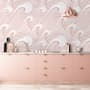 Kids Ocean Wave Pattern Wallpaper Mural