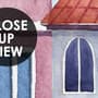Watercolor Dutch Houses Wallpaper Mural for Kids