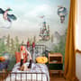 Kids Dragons Fairytale Cute Prince and Princess Wallpaper Mural