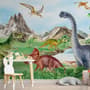 Kids Prehistoric Dinosaur Wallpaper Mural
