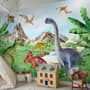 Kids Prehistoric Dinosaur Wallpaper Mural