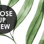 Watercolor Green Palm Leaf Pattern Wallpaper Mural