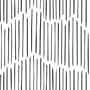 Papier peint panoramique noir et blanc minimaliste avec lignes chevron