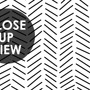Papier peint panoramique moderne à chevrons, noir et blanc