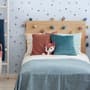 Soft Colorful Shining View Stars for Nursery Wallpaper Mural