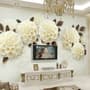Hydrangea Floral Wallpaper Mural