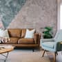 Patchwork Patterned Wallpaper Mural
