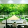 3D Look Photo Forest Landscape Wallpaper Mural