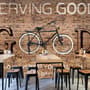 Bicycle Brick Wall Art Wallpaper Mural