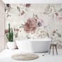 Soft Peony Floral Wallpaper Mural