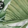 Tropical Leaf Pattern Wallpaper Mural