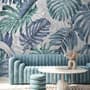 Tropical Leaf Pattern Wallpaper Mural