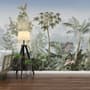 Vintage Forest with Lakescape Wallpaper Mural