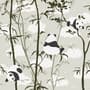 Niedliche Panda mit Bambusbaum Fototapete