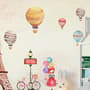 Eiffel Tower and Little Hot Air Balloon Wallpaper Mural