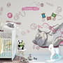 Kids Happy Cat Wallpaper Mural