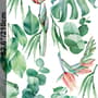 Feuille tropicale avec eucalyptus Stickers muraux Sticker